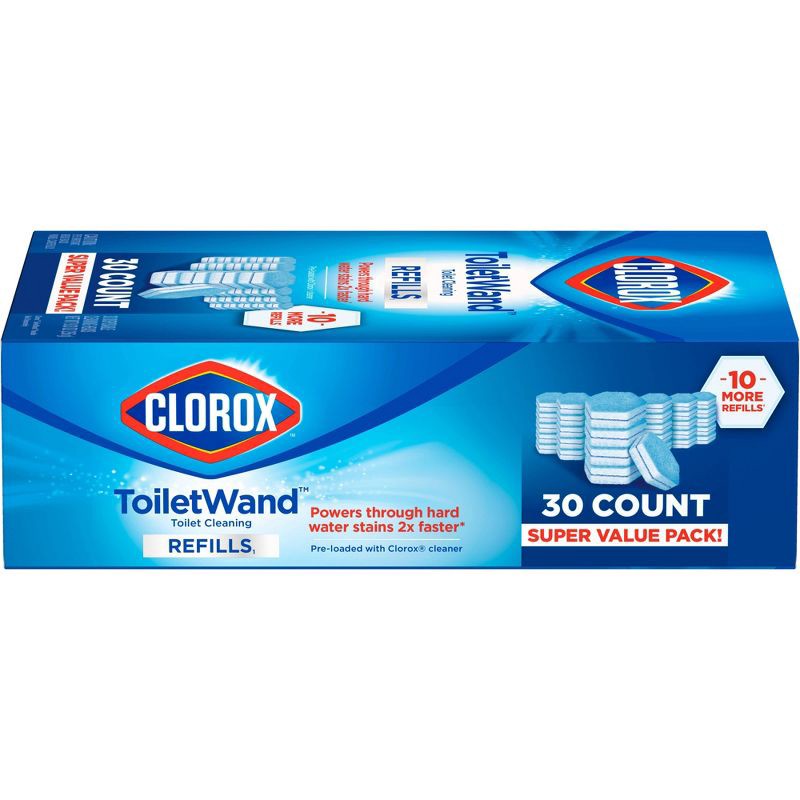 slide 2 of 14, Clorox ToiletWand Refills Disposable Wand Heads - 30ct, 30 ct