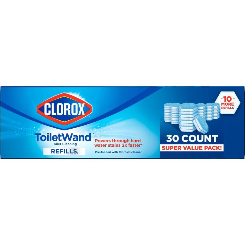 slide 12 of 14, Clorox ToiletWand Refills Disposable Wand Heads - 30ct, 30 ct