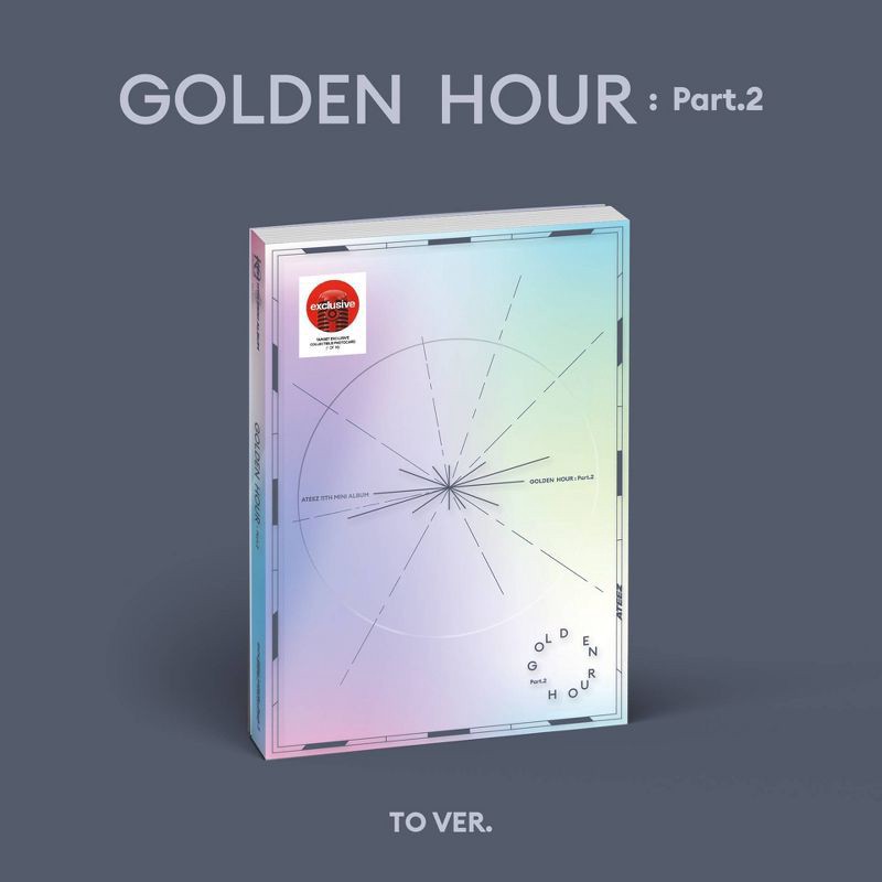 slide 1 of 3, hello82 ATEEZ - GOLDEN HOUR : Part.2 - (TO Ver.) (Target Exclusive, CD), 1 ct