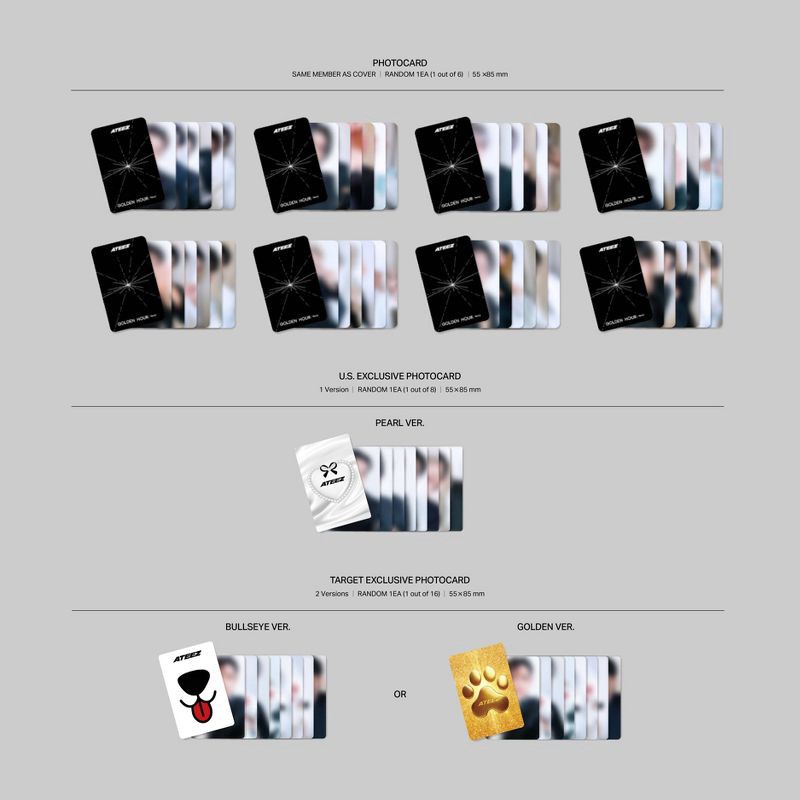 slide 2 of 3, hello82 ATEEZ - GOLDEN HOUR : Part.2 - (Digipak) (Target Exclusive, CD), 1 ct