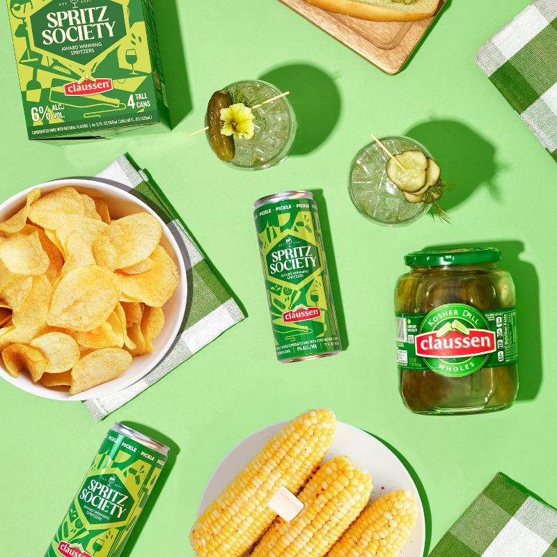 slide 3 of 4, Spritz Society Pickle - 4pk/355ml Cans, 4 ct; 355 ml