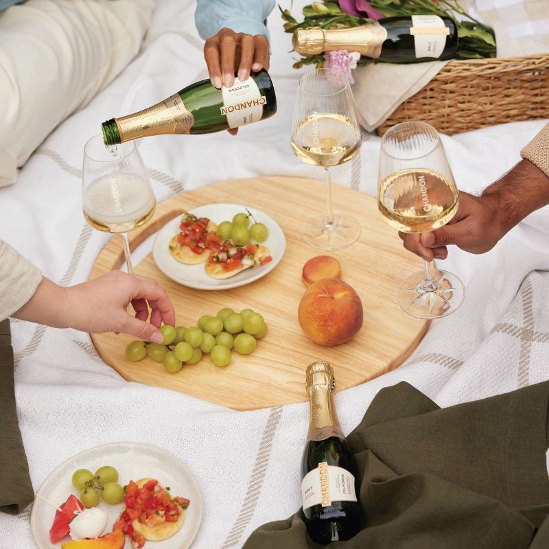 slide 6 of 6, Chandon Brut Sparkling Wine - 3pk/187ml Bottles, 3 ct; 187 ml