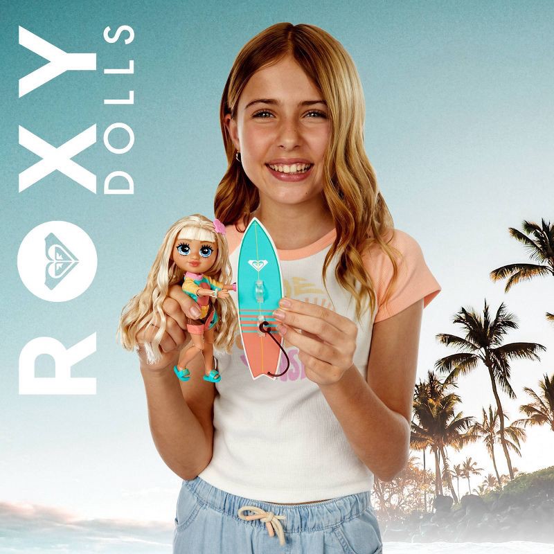slide 2 of 7, ROXY 7" Surfing Core Fashion Doll, 1 ct
