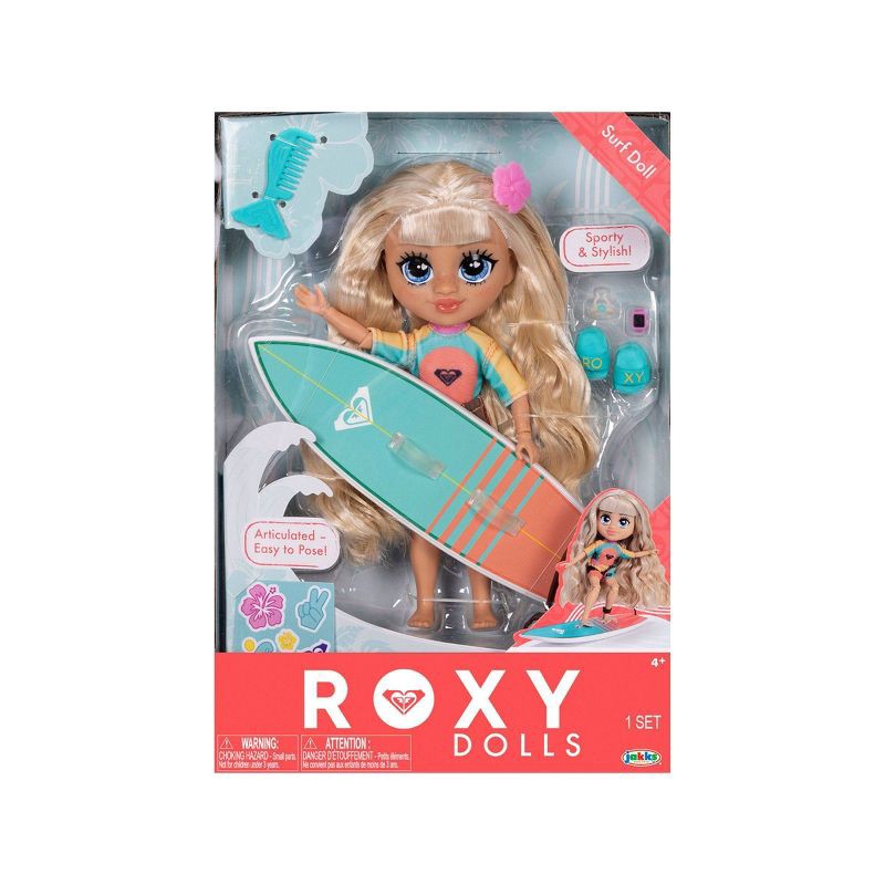 slide 6 of 7, ROXY 7" Surfing Core Fashion Doll, 1 ct