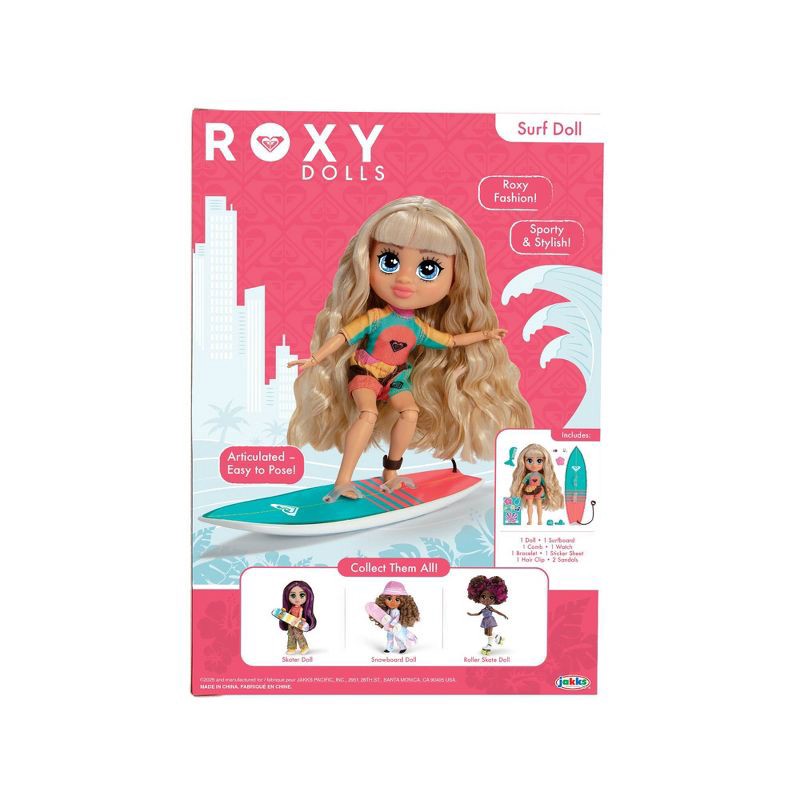 slide 7 of 7, ROXY 7" Surfing Core Fashion Doll, 1 ct