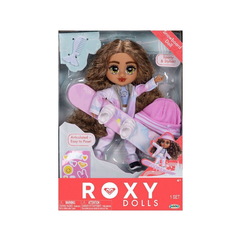 slide 6 of 7, ROXY 7" Snowboarding Core Fashion Doll, 1 ct