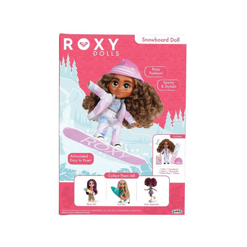 slide 7 of 7, ROXY 7" Snowboarding Core Fashion Doll, 1 ct