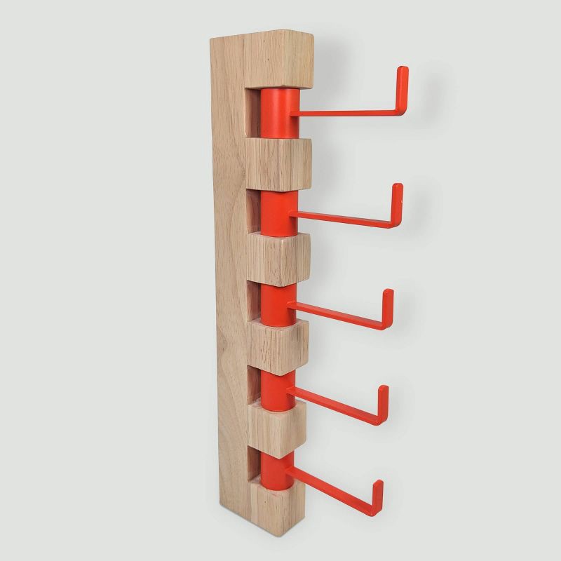 slide 3 of 7, Cur8 Seek Rotating Vertical Wall Hook Rail, 1 ct