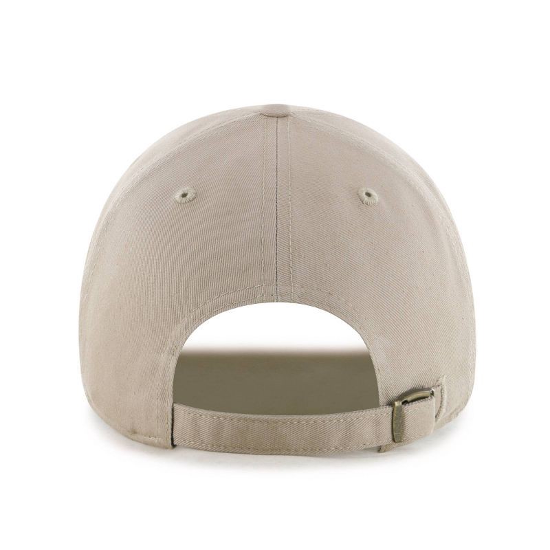 slide 2 of 2, MLB Los Angeles Dodgers Clean Up Hat - Khaki: Adjustable Cotton Baseball Cap, 1 ct