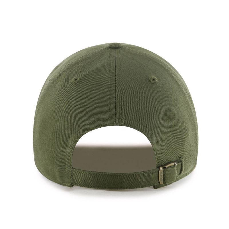 slide 2 of 2, MLB Los Angeles Dodgers Clean Up Hat - Sandalwood: Adjustable Cotton Baseball Cap, 1 ct