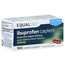 slide 1 of 1, Equaline Ibuprofen Caplets, 100 ct