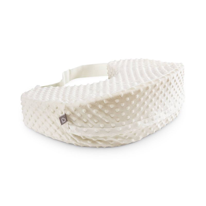slide 2 of 6, Munchkin Nursing Pillow, Ergonomic Support for Breast and Bottle Feeding, Ultra-Luxe Soft Touch Fabric - White, 1 ct