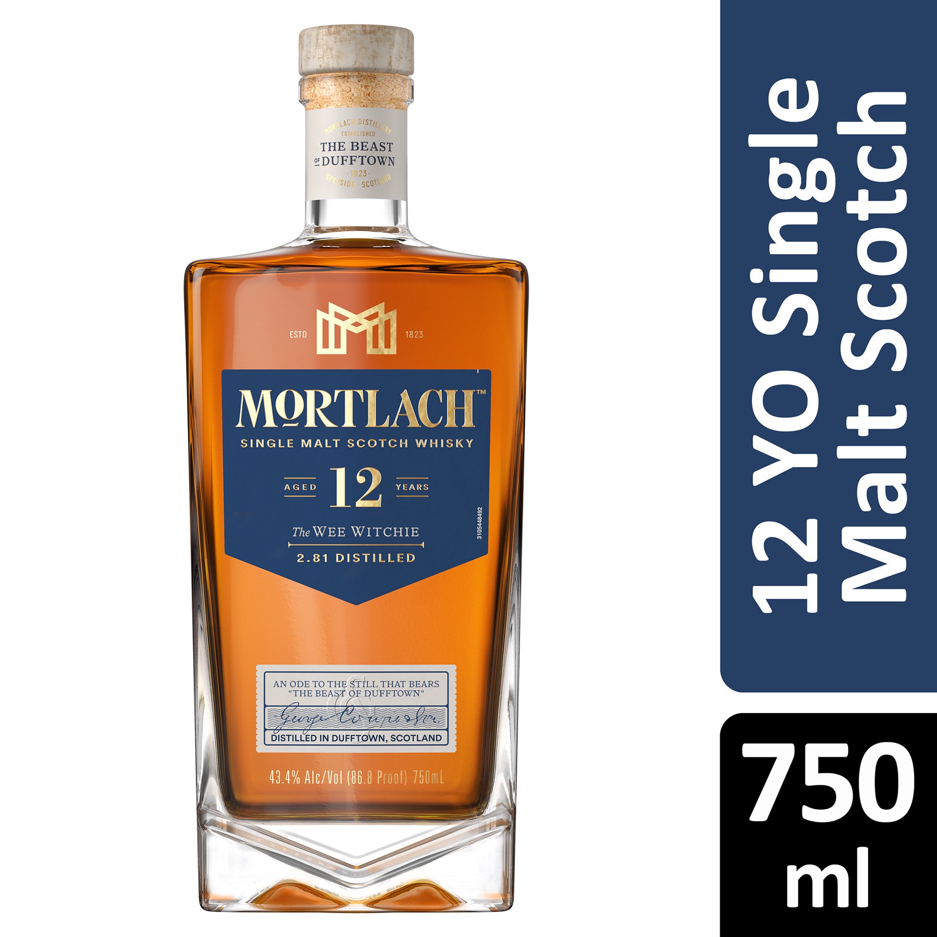 slide 2 of 5, Mortlach 12 Year Old Single Malt Scotch Whisky, 750 mL, 750 ml