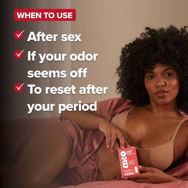 slide 6 of 8, O Positiv URO Boric Acid Suppository - 12ct, 12 ct