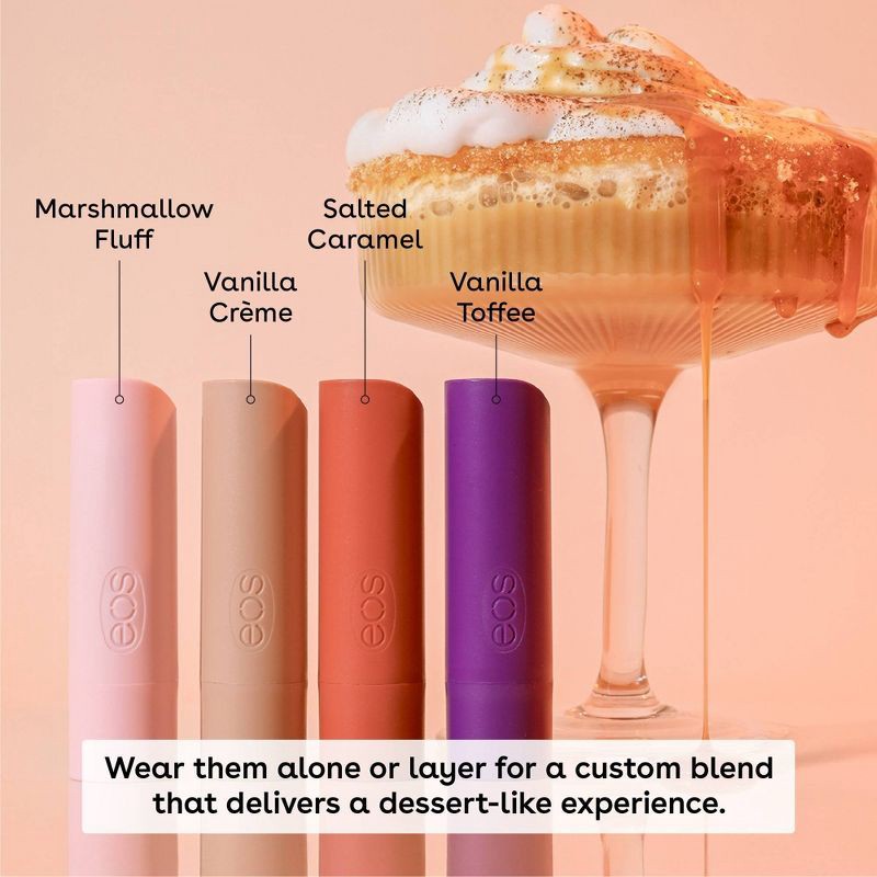 slide 3 of 7, eos Limited Edition Lip Balm Variety Pack - Nilla' Milkshake - 0.56oz/4pk, 0.56 oz, 4 ct