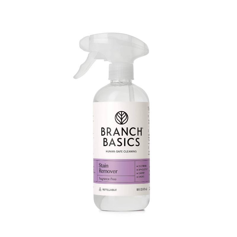 slide 1 of 11, Branch Basics Fragrance-Free Stain Remover - 16 fl oz: Paraben-Free, Sulfate-Free, Multi-Surface Spray Bottle, 16 fl oz