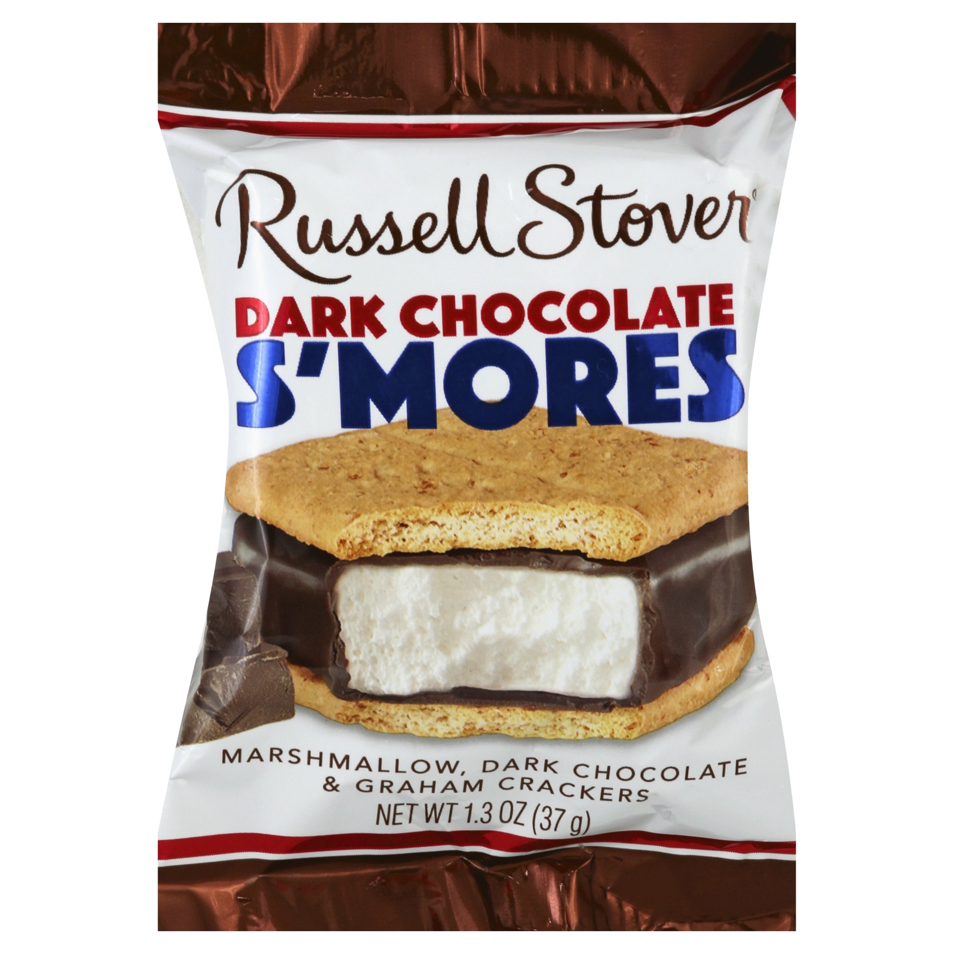 slide 1 of 1, Russell Stover Dark Chocolate Smores, 1.3 oz