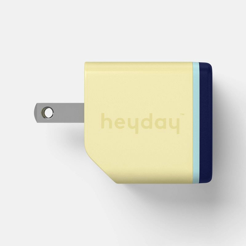 slide 3 of 5, Dual Port 25W Wall Charger - heyday™ with Marvin Chang, 1 ct