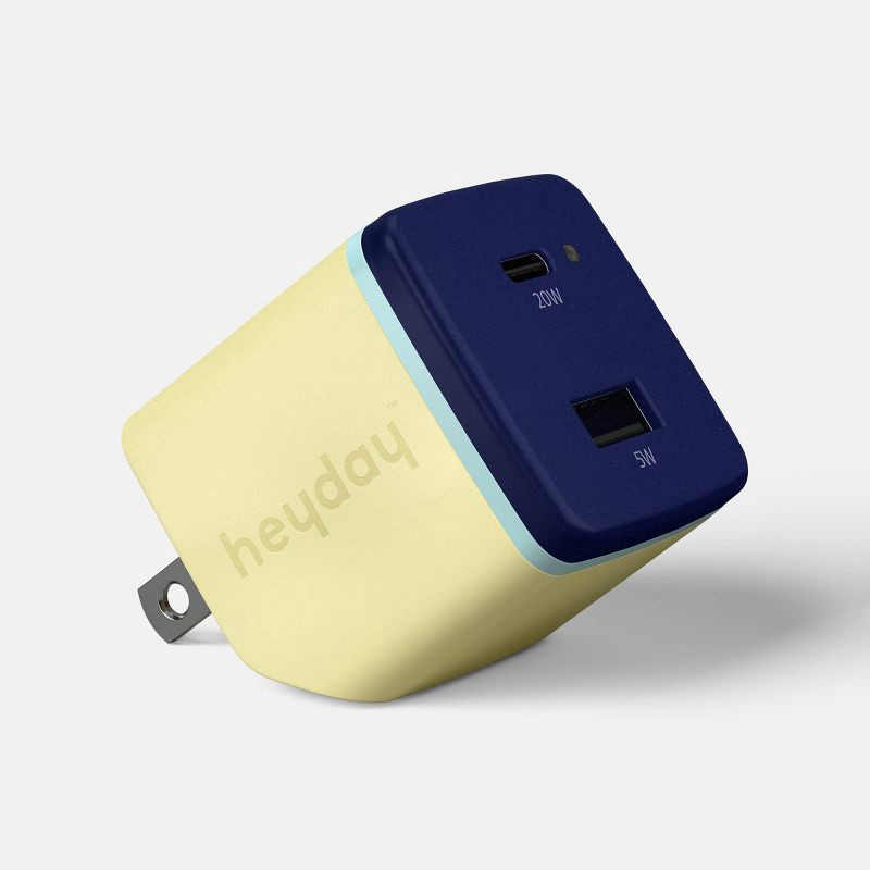 slide 1 of 5, Dual Port 25W Wall Charger - heyday™ with Marvin Chang, 1 ct