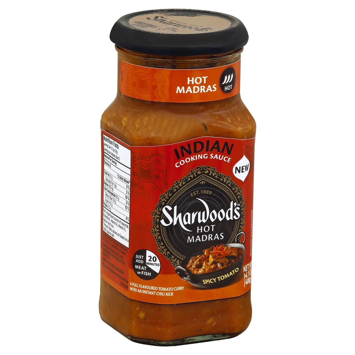 slide 2 of 3, Sharwood's Cooking Sauce 14.1 oz, 14.1 oz