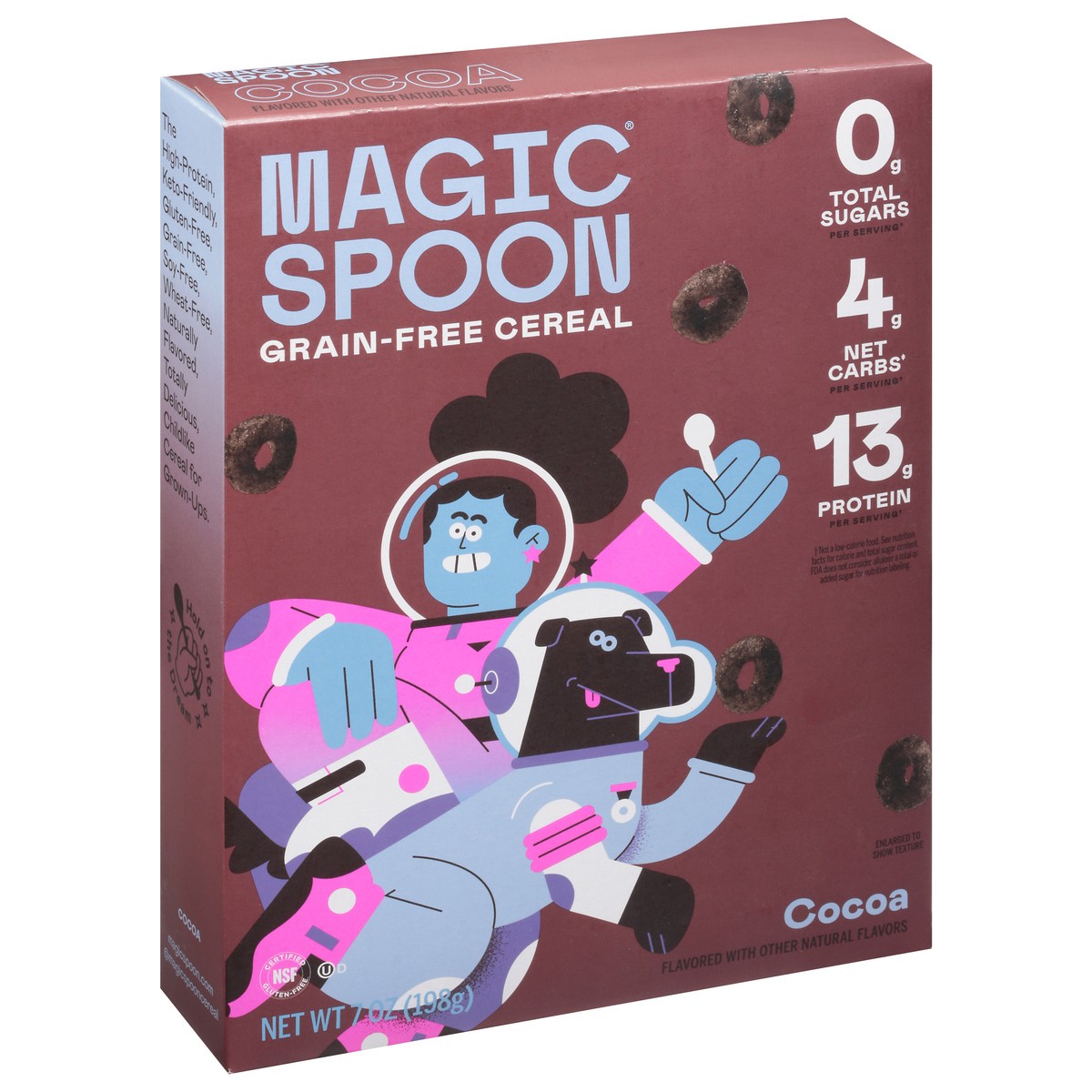 slide 8 of 9, Magic Spoon Grain-Free Cocoa Cereal 7 oz, 7 oz