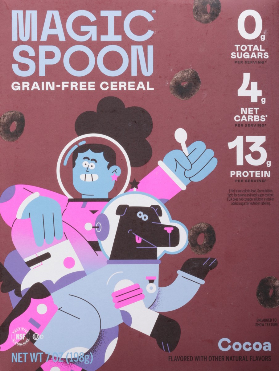 slide 9 of 9, Magic Spoon Grain-Free Cocoa Cereal 7 oz, 7 oz