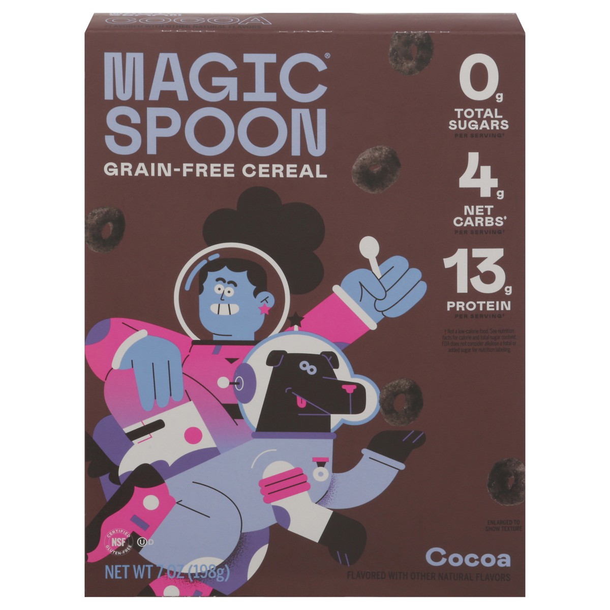 slide 1 of 9, Magic Spoon Grain-Free Cocoa Cereal 7 oz, 7 oz