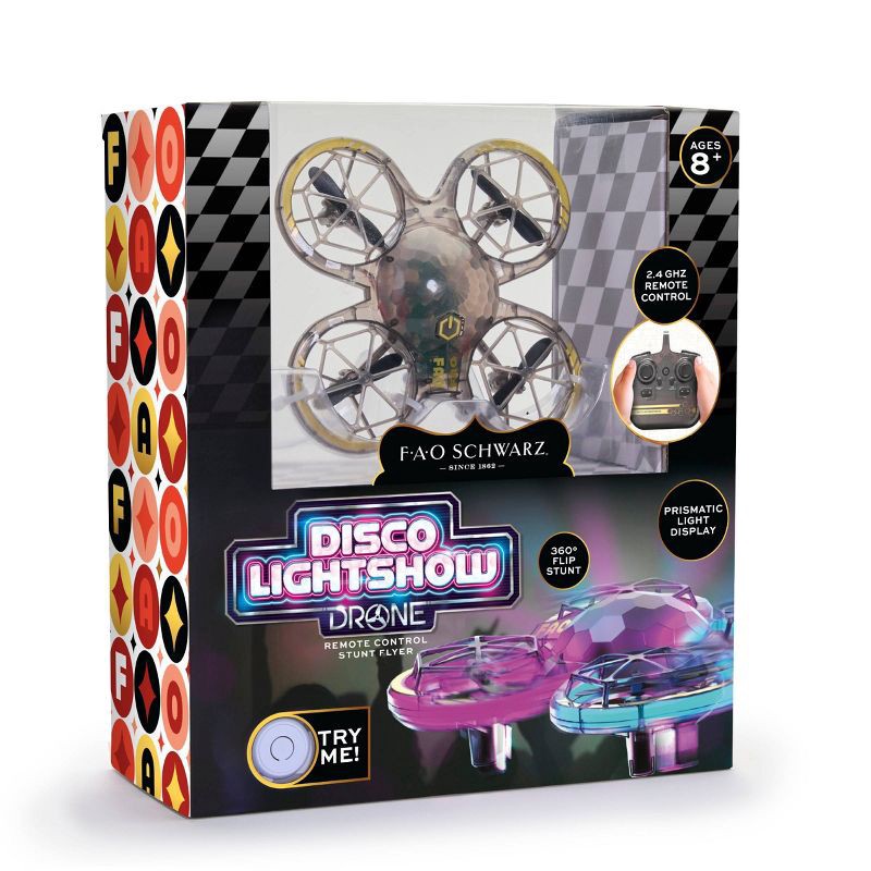 slide 5 of 6, FAO Schwarz Disco Lightshow Drone, 1 ct