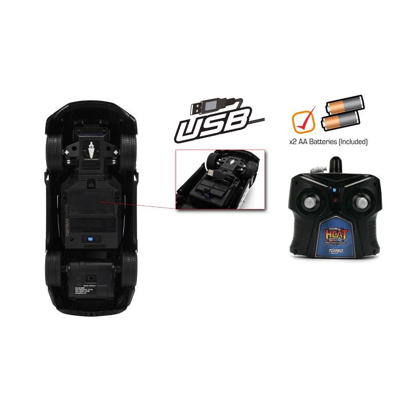 slide 2 of 10, HyperChargers Heat Chase Remote Control Vehicle 1:16 Scale, 1 ct