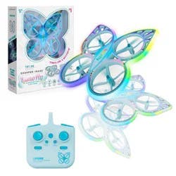 Sharper Image Lumofly Glowing Butterfly Stunt Drone