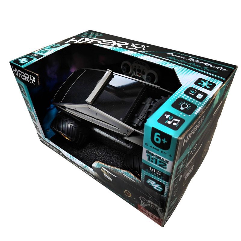 slide 7 of 14, Hyper Monster Robo Truck Remote Control Vehicle (Gold Edition) 1:12 Scale, 1 ct