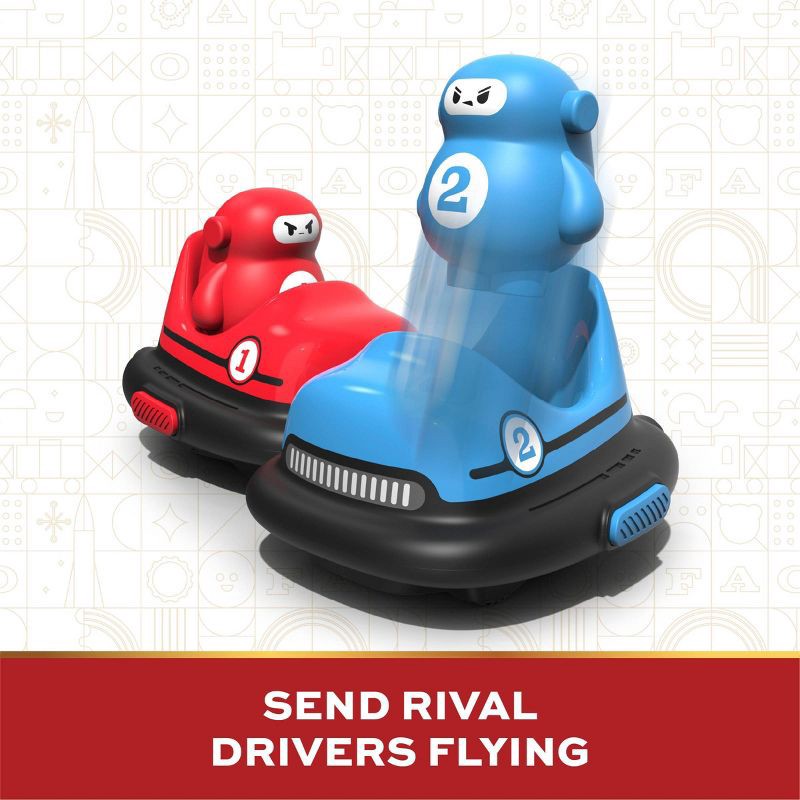slide 2 of 6, FAO Schwarz Bot Bumper Cars Remote Control Set, 4 ct