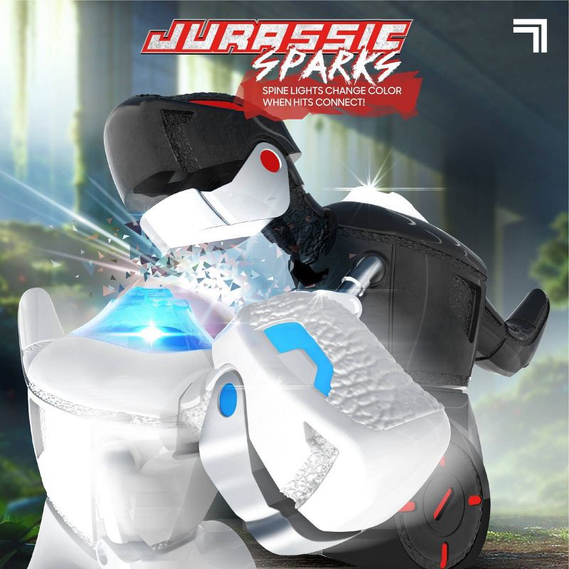 slide 5 of 9, Sharper Image Robo Raptor Rivals Remote Control Battle Dinos, 1 ct