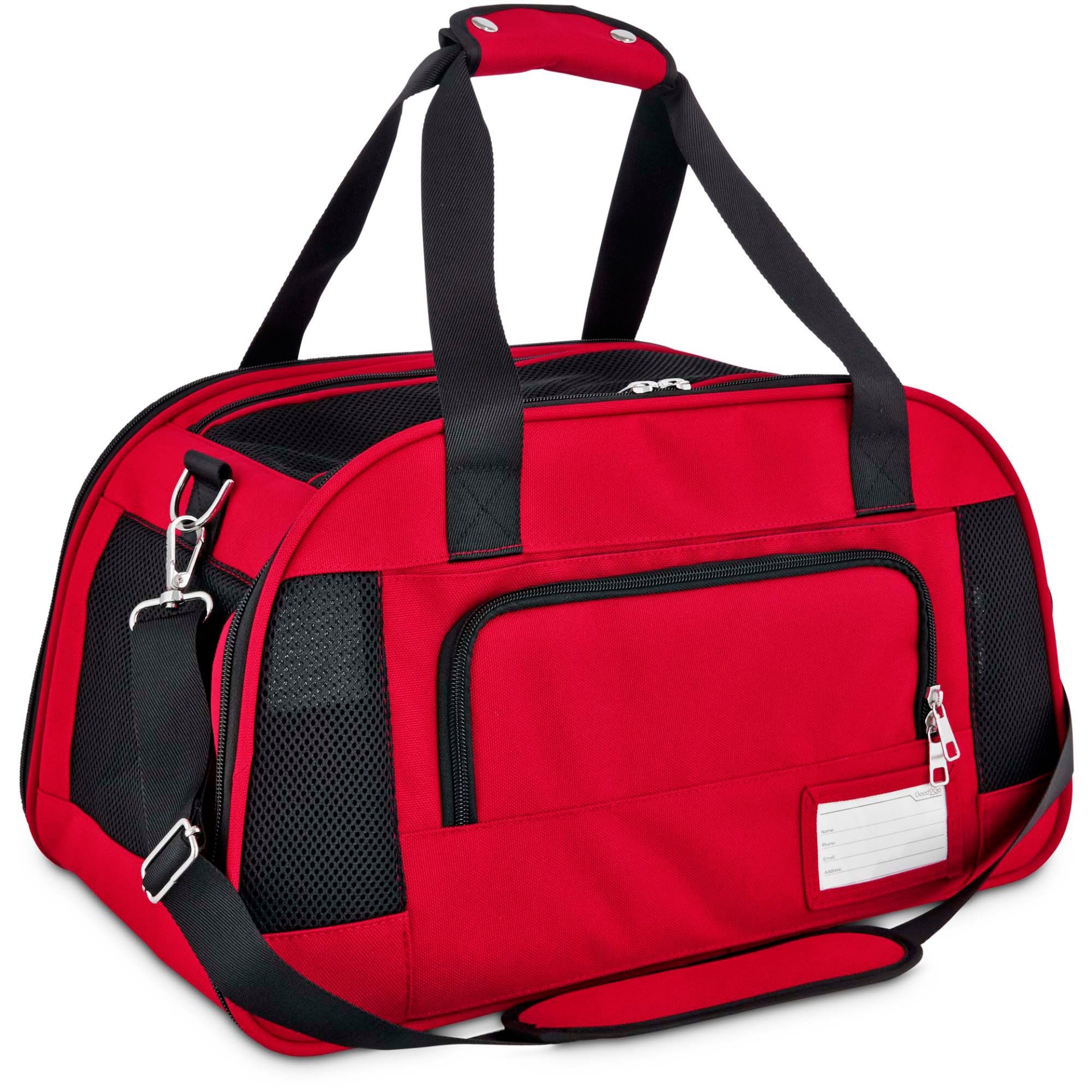 slide 1 of 1, Good2Go Ultimate Pet Carrier in Red, LG