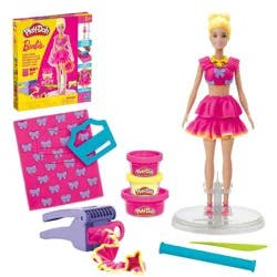 Play-Doh Barbie Ruffles and Bows Designer Doll Set