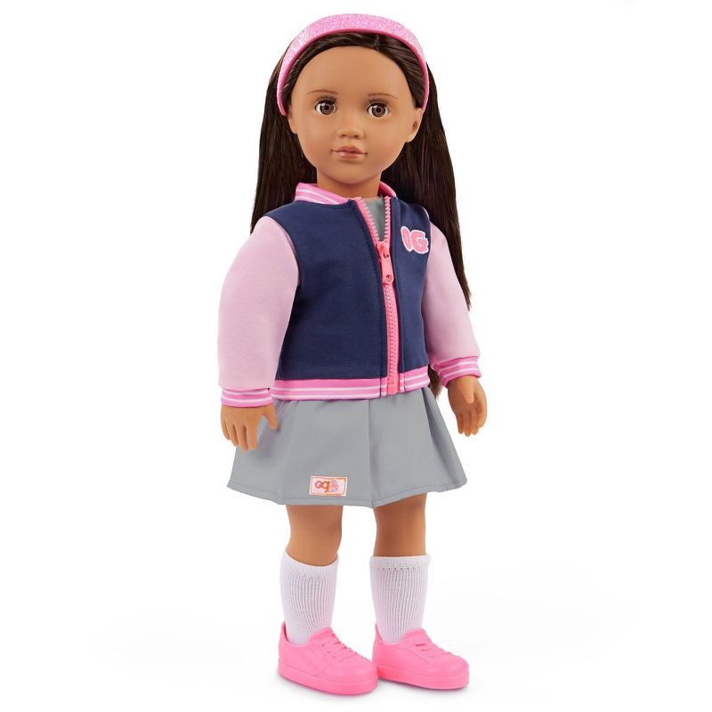 slide 2 of 5, Our Generation Marisol 18" Doll in School Jacket & Dress Outfit, 1 ct
