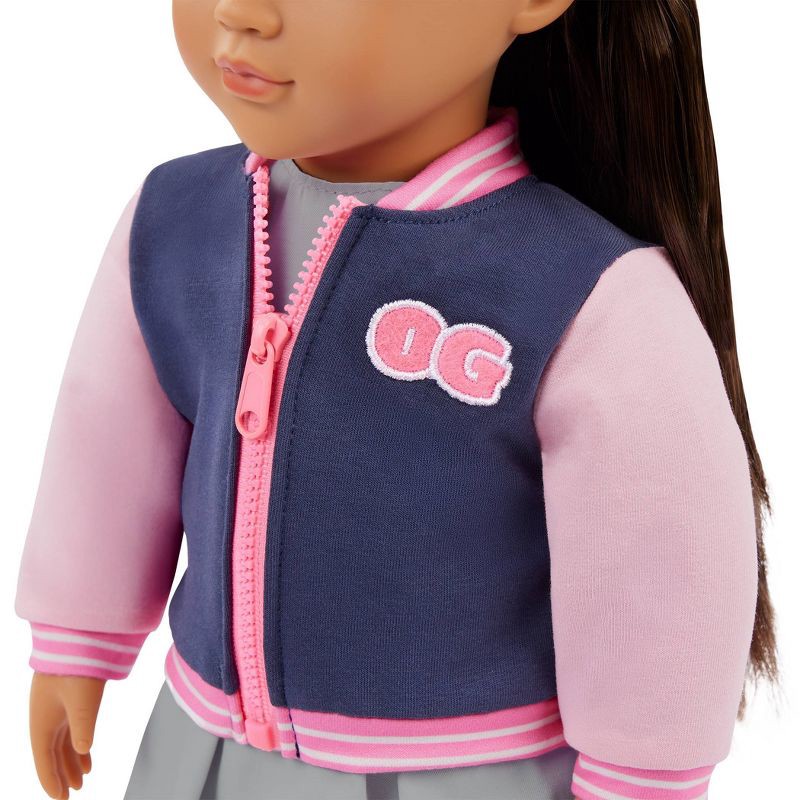 slide 4 of 5, Our Generation Marisol 18" Doll in School Jacket & Dress Outfit, 1 ct