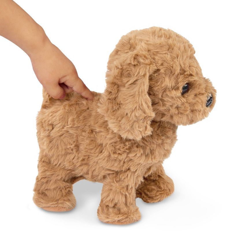 slide 8 of 10, Our Generation Playful Paws Goldendoodle Puppy Walking & Barking Electronic Interactive Pet Dog Plush: Plastic Polyester Toy, 1 ct