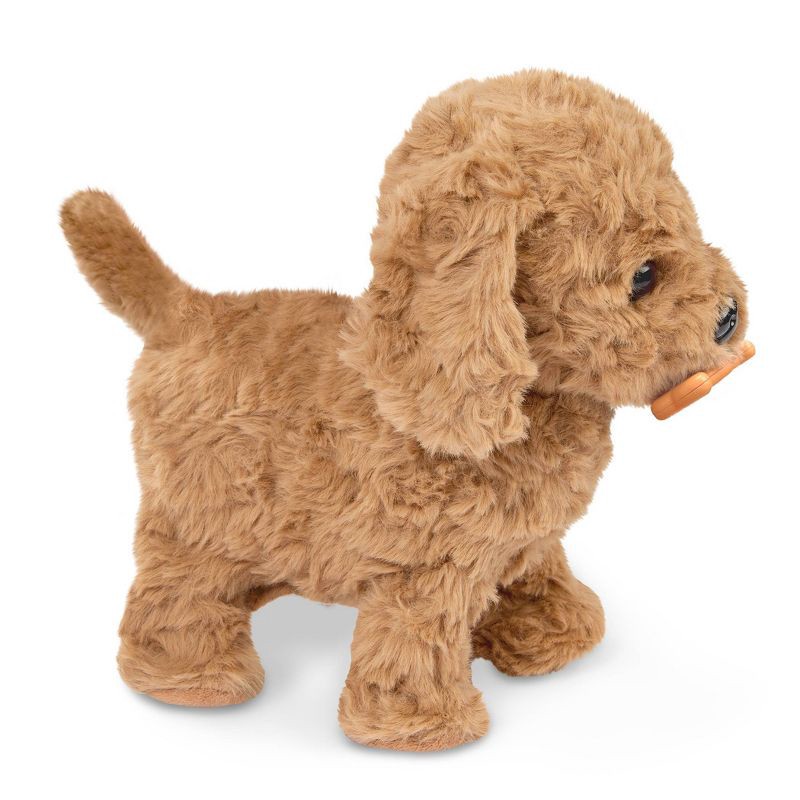 slide 9 of 10, Our Generation Playful Paws Goldendoodle Puppy Walking & Barking Electronic Interactive Pet Dog Plush: Plastic Polyester Toy, 1 ct