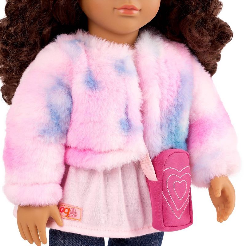 slide 5 of 7, Our Generation Ines & Jojo 18" Doll & Pet Puppy Set, 1 ct