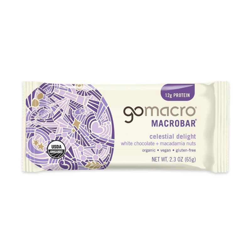 slide 3 of 6, GoMacro White Chocolate Macadamia Nut Protein Bars - 9.2oz/4pk, 4 ct; 9.2 oz