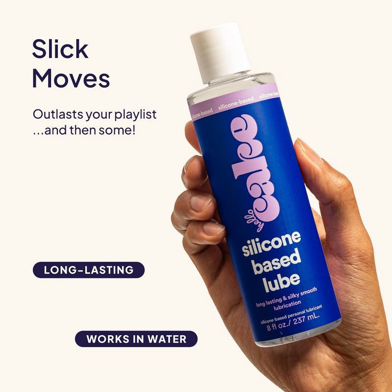 slide 6 of 9, Hello Cake Silicone Lube - 8oz, 8 oz