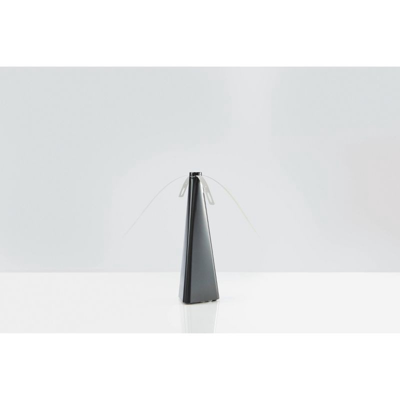 slide 2 of 8, BERNINI 2pk Fly Fan Black, 2 ct