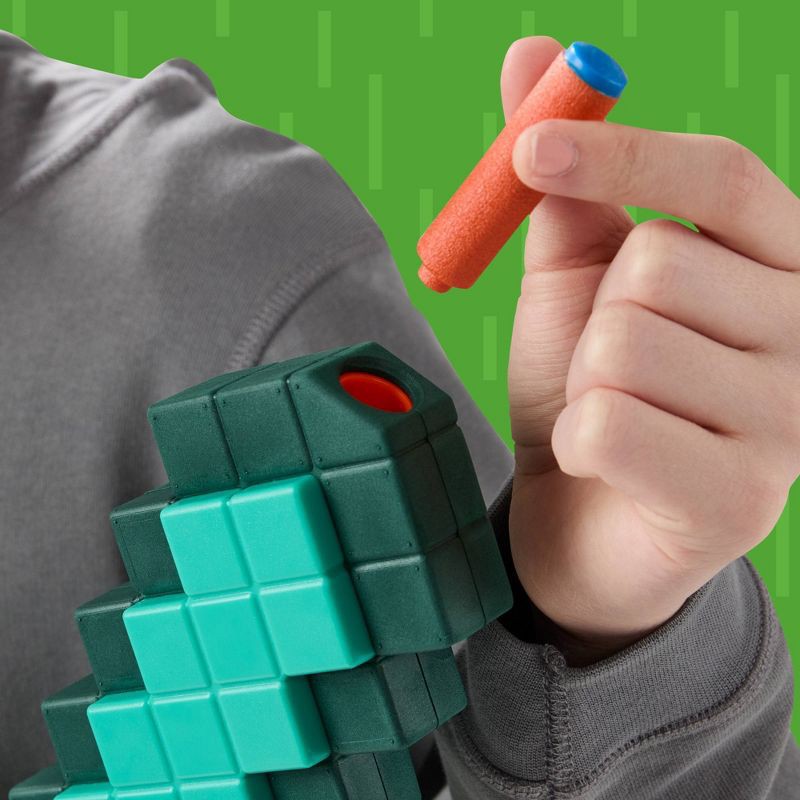 slide 6 of 9, NERF Minecraft Diamond Toy Sword, 1 ct