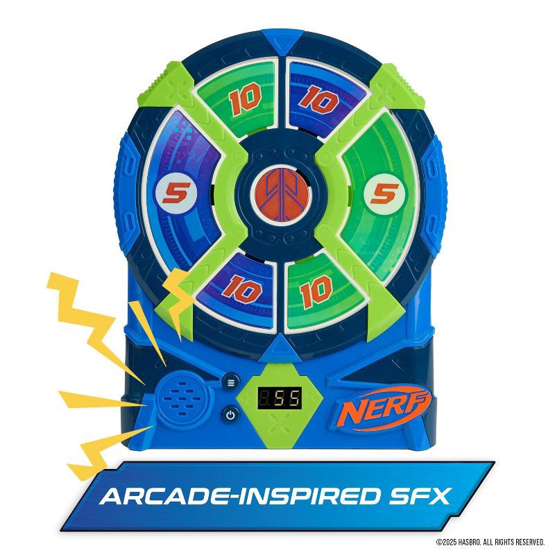 slide 6 of 8, NERF Strike 'N Score Digital Target Game, 1 ct