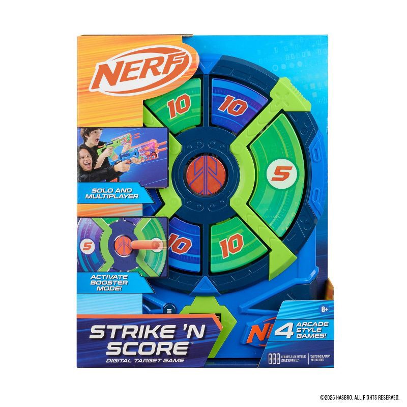 slide 7 of 8, NERF Strike 'N Score Digital Target Game, 1 ct