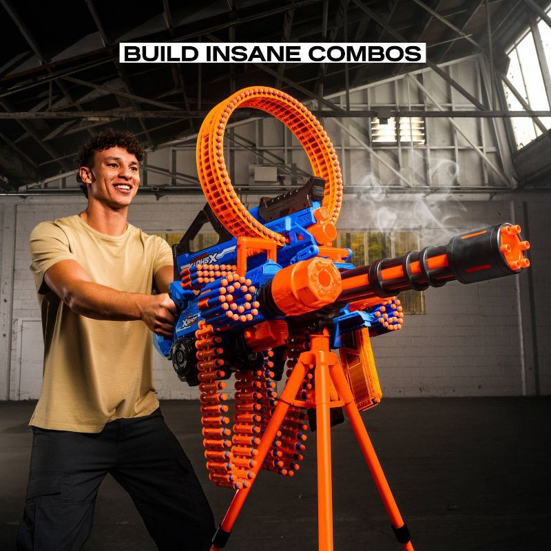 slide 5 of 8, XSHOT Insanity Smoking Barrel Toy Dart Blaster by ZURU, 1 ct