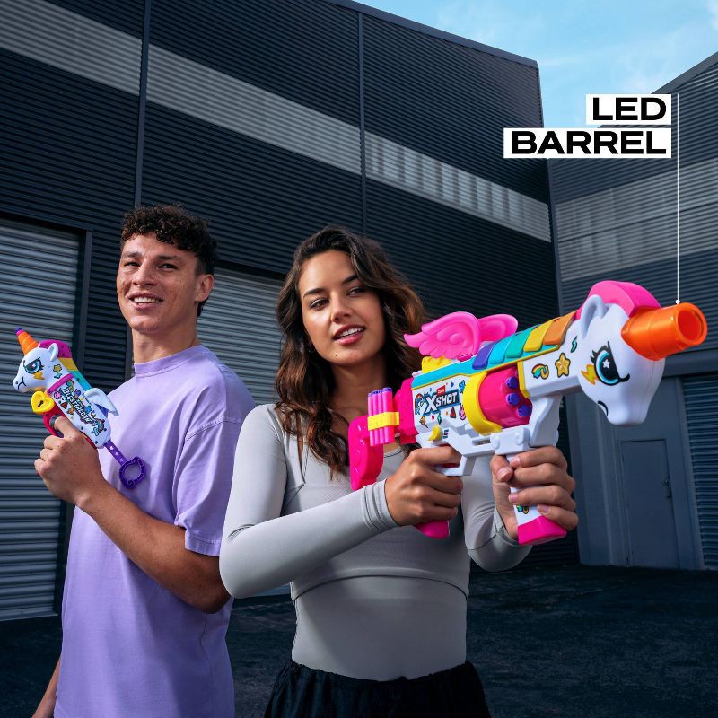 slide 4 of 8, XSHOT Blastercorn Big Rizz Toy Dart Blaster by ZURU, 1 ct