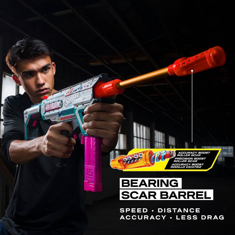 slide 4 of 10, XSHOT Pro Motorized Piston Pump Toy Dart Blaster by ZURU, 1 ct