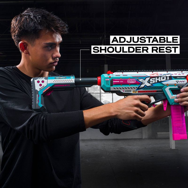 slide 6 of 10, XSHOT Pro Motorized Piston Pump Toy Dart Blaster by ZURU, 1 ct